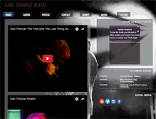 Tablet Screenshot of earlthomasmusic.com